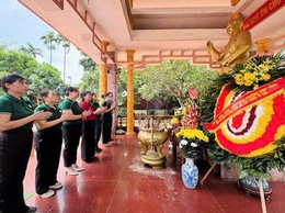 Trường Mầm non Sao Mai tổ chức tri ân các Anh hùng Liệt sỹ và gia đình CB - GV - NV có thân nhân là Thương binh, Liệt sỹ 