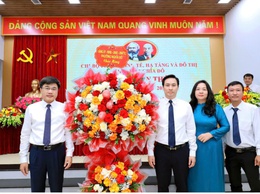 Đại hội Chi bộ Phòng Kinh tế, Hạ tầng và Đô thị phường Nghĩa Đô lần thứ I, nhiệm kỳ 2025 - 2030
