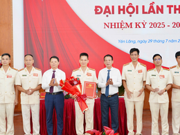 ĐẠI HỘI ĐẢNG BỘ CÔNG AN XÃ YÊN LÃNG LẦN THỨ NHẤT, NHIỆM KỲ 2025 – 2030