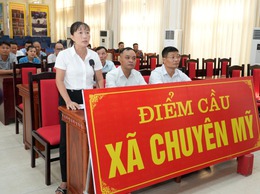 Cử tri 4 xã Phú Xuyên, Chuyên Mỹ, Đại Xuyên, Phượng Dực: kiến nghị nhiều vấn đề dân sinh