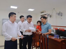 Xã Hát Môn nỗ lực nâng cao sự hài lòng của người dân đối với dịch vụ hành chính công