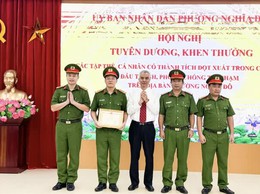 Hội nghị tuyên dương, khen thưởng thành tích đột xuất trong công tác đấu tranh, phòng chống tội phạm trên địa bàn phường Nghĩa Đô