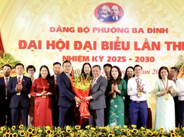 Xây dựng, phát triển phường Ba Đình trở thành địa phương đầu tàu, kiểu mẫu của Thủ đô Hà Nội