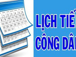 Thông báo thay đổi thời gian tiếp công dân tháng 7.2025 của đ.c Bí thư Đảng uỷ xã