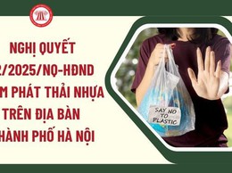 Biện pháp giảm phát thải nhựa trên địa bàn thành phố Hà Nội