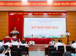 HĐND phường Long Biên thông qua Nghị quyết đổi tên các tổ dân phố trên địa bàn phường Long Biên