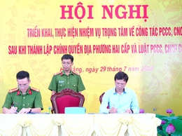 Xã Hạ Bằng triển khai, thực hiện nhiệm vụ trọng tâm về công tác PCCC & CNCH