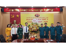 Đại hội Chi bộ Quân sự phường Phúc Lợi lần thứ I, nhiệm kỳ 2025 – 2030