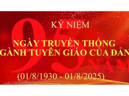 95 NĂM NGÀNH TUYÊN GIÁO CỦA ĐẢNG (01/8/1930 - 01/8/2025): Tự hào truyền thống - Vững bước đổi mới