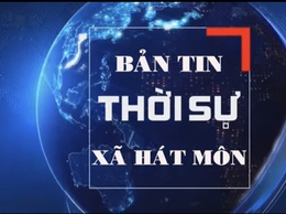 CÁC ĐỒNG CHÍ LÃNH ĐẠO XÃ HÁT MÔN KHẢO SÁT MÔ HÌNH KINH TẾ TRÊN ĐỊA BÀN
