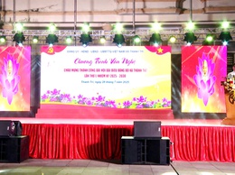 Ấn tượng chương trình văn nghệ chào mừng thành công Đại hội đại biểu Đảng bộ xã Thanh Trì lần thứ I, nhiệm kỳ 2025 – 2030