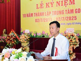 Xây dựng môi trường giáo dục lành mạnh, chính quy, hiện đại, kỷ cương, thân thiện