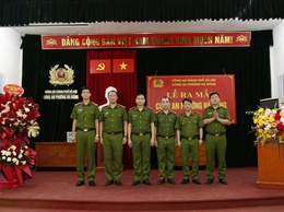 LỄ RA MẮT CÔNG AN PHƯỜNG HÀ ĐÔNG