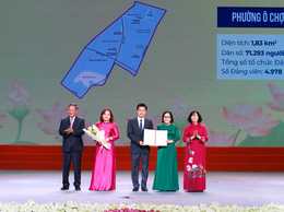 Phường Ô Chợ Dừa: Những thông tin chi tiết sau sắp xếp
