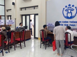 NGÀY ĐẦU TIÊN HOẠT ĐỘNG CỦA ĐIỂM PHỤC VỤ HÀNH CHÍNH CÔNG XÃ KIM ANH 
