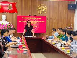 Phường Yên Hoà tổ chức họp Thành viên UBND phường lần thứ Nhất