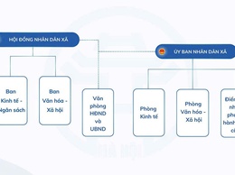 Sơ đồ tổ chức bộ máy hành chính xã Phượng Dực- thành phố Hà Nội