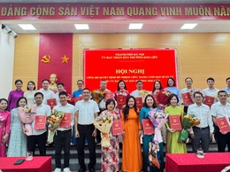 PHƯỜNG KIM LIÊN TỔ CHỨC HỘI NGHỊ CÔNG BỐ QUYẾT ĐỊNH BỔ NHIỆM CHỨC DANH LÃNH ĐẠO QUẢN LÝ THUỘC UBND PHƯỜNG.
