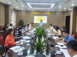 UBND phường Tây Hồ đánh giá công tác tháng 7, triển khai nhiệm vụ công tác tháng 8/2025