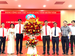 Đại hội Chi bộ Phòng Kinh tế, Hạ tầng và Đô thị phường Cầu Giấy nhiệm kỳ 2025 - 2030