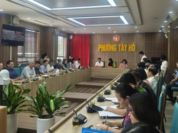 Phường Tây Hồ: Hội nghị tiếp xúc cử tri sau kỳ họp thứ 25 HĐND Thành phố Hà Nội khóa XVI, nhiệm kỳ 2021-2026