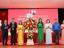 Đại hội Đại biểu Đảng bộ Doanh nghiệp phường Bồ Đề nhiệm kỳ 2025-2030 thành công tốt đẹp