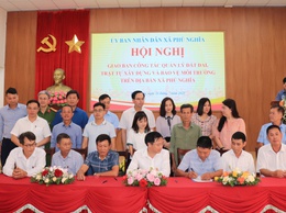 Xã Phú Nghĩa: Chính quyền 2 cấp phát huy hiệu quả sau một tháng vận hành