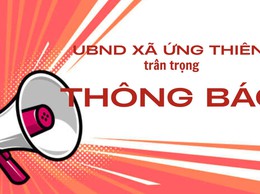 Thông báo công khai Quyết định phê duyệt dự án đầu tư