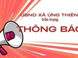 Tăng cường phòng, chống dịch sốt xuất huyết trên địa bàn xã Ứng Thiên
