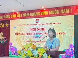 Ủy ban MTTQ Việt Nam phường Yên Hòa tổ chức gặp mặt cán bộ Mặt trận, thành viên Ban Thanh tra Nhân dân phường và triển khai nhiệm vụ trọng tâm 6 tháng cuối năm 2025
