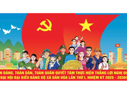 ĐẠI HỘI ĐẠI BIỂU ĐẢNG BỘ XÃ DÂN HÒA LẦN THỨ I, NHIỆM KỲ 2025-2030: KHẲNG ĐỊNH Ý CHÍ CHÍNH TRỊ, THỐNG NHẤT HÀNH ĐỘNG VÌ MỤC TIÊU PHÁT TRIỂN BỀN VỮNG