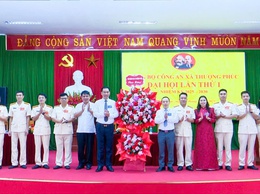 Đảng bộ Công an xã Thượng Phúc sẵn sàng bước vào nhiệm kỳ mới