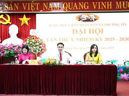 Đại hội Đảng bộ UBND xã Thường Tín lần thứ I, nhiệm kỳ 2025 -2030 thành công tốt đẹp