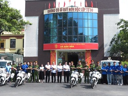 XÃ DÂN HÒA RA QUÂN TỔNG KIỂM TRA, XỬ LÝ VI PHẠM VỀ TRẬT TỰ, AN TOÀN GIAO THÔNG, TRẬT TỰ ĐÔ THỊ, TRẬT TỰ CÔNG CỘNG NĂM 2025