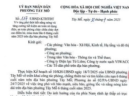 Tây Mỗ tăng cường ứng phó thời tiết nắng nóng và đảm bảo an toàn điện, phòng cháy chữa cháy trong mùa cao điểm