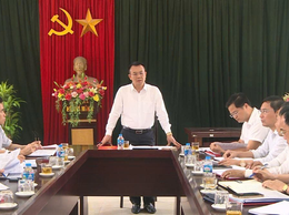 Thường trực Đảng uỷ xã làm việc với HĐND, UBMTTQ Việt Nam xã