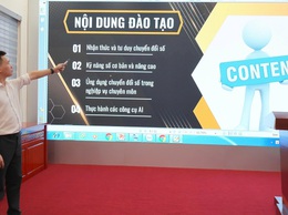 Tập huấn nâng cao năng lực chuyển đổi số 