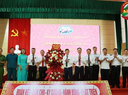 Đại hội Đảng bộ Trạm y tế xã Phú Cát lần thứ nhất, nhiệm kỳ 2025 - 2030