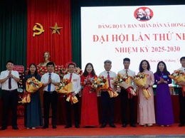 Đại hội Đảng bộ UBND xã Hồng Sơn lần thứ Nhất, nhiệm kỳ 2025 - 2030: Đoàn kết - Dân chủ - Kỷ cương - Phát triển
