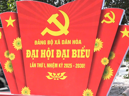 ĐẠI HỘI ĐẠI BIỂU ĐẢNG BỘ XÃ DÂN HÒA LẦN THỨ I, NHIỆM KỲ 2025-2030 - ĐẠI HỘI CỦA NIỀM TIN, TRÍ TUỆ VÀ KHÁT VỌNG PHÁT TRIỂN