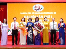 Đại hội Đảng bộ các Cơ quan Đảng phường Bồ Đề nhiệm kỳ 2025-2030 thành công tốt đẹp