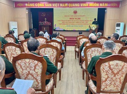 Đồng chí Trần Văn Nghĩa – Phó Bí thư Thường trực Đảng uỷ dự và chỉ đạo Hội nghị công bố thành lập Hội Cựu chiến binh xã