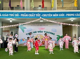 Trường Mầm non Hoa Sen tổ chức Trại hè yêu thương năm 2025