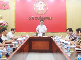 Xã Xuân Mai tổ chức hội nghị triển khai thực hiện Nghị quyết số 18/2025/NQ-HĐND ngày 09/7/2025 của HĐND Thành phố về quy định cơ chế hỗ trợ bữa ăn bán trú cho học sinh tiểu học năm học 2025 - 2026