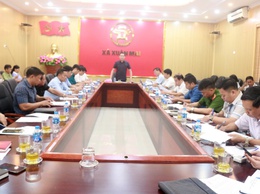 Đồng chí Chủ tịch UBND xã Xuân Mai Nguyễn Anh Đức chủ trì hội nghị chuẩn bị các điều kiện tổ chức lễ phát động phong trào thi đua “Sáng - Xanh - Sạch - Đẹp”