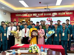 CHI BỘ QUÂN SỰ PHƯỜNG KIM LIÊN TỔ CHỨC THÀNH CÔNG ĐẠI HỘI CHI BỘ NHIỆM KỲ 2025 - 2030