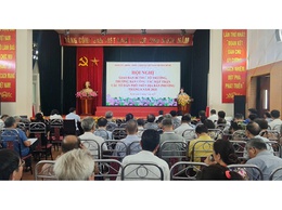 Giao ban các Chi, Đảng bộ cơ sở tháng 8 năm 2025.