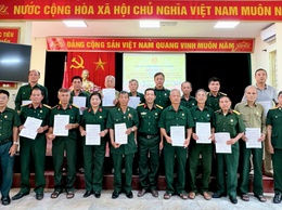 Hội Cựu chiến binh xã Nam Phù: kiện toàn nhân sự, phát huy truyền thống 