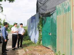 Hội nghị kiểm đếm, xử lý vi phạm đất đai, trật tự xây dựng trên địa bàn xã Quốc Oai