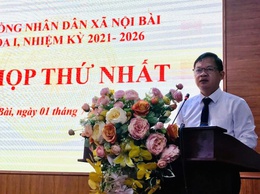 HĐND XÃ NỘI BÀI TỔ CHỨC KỲ HỌP THỨ NHẤT